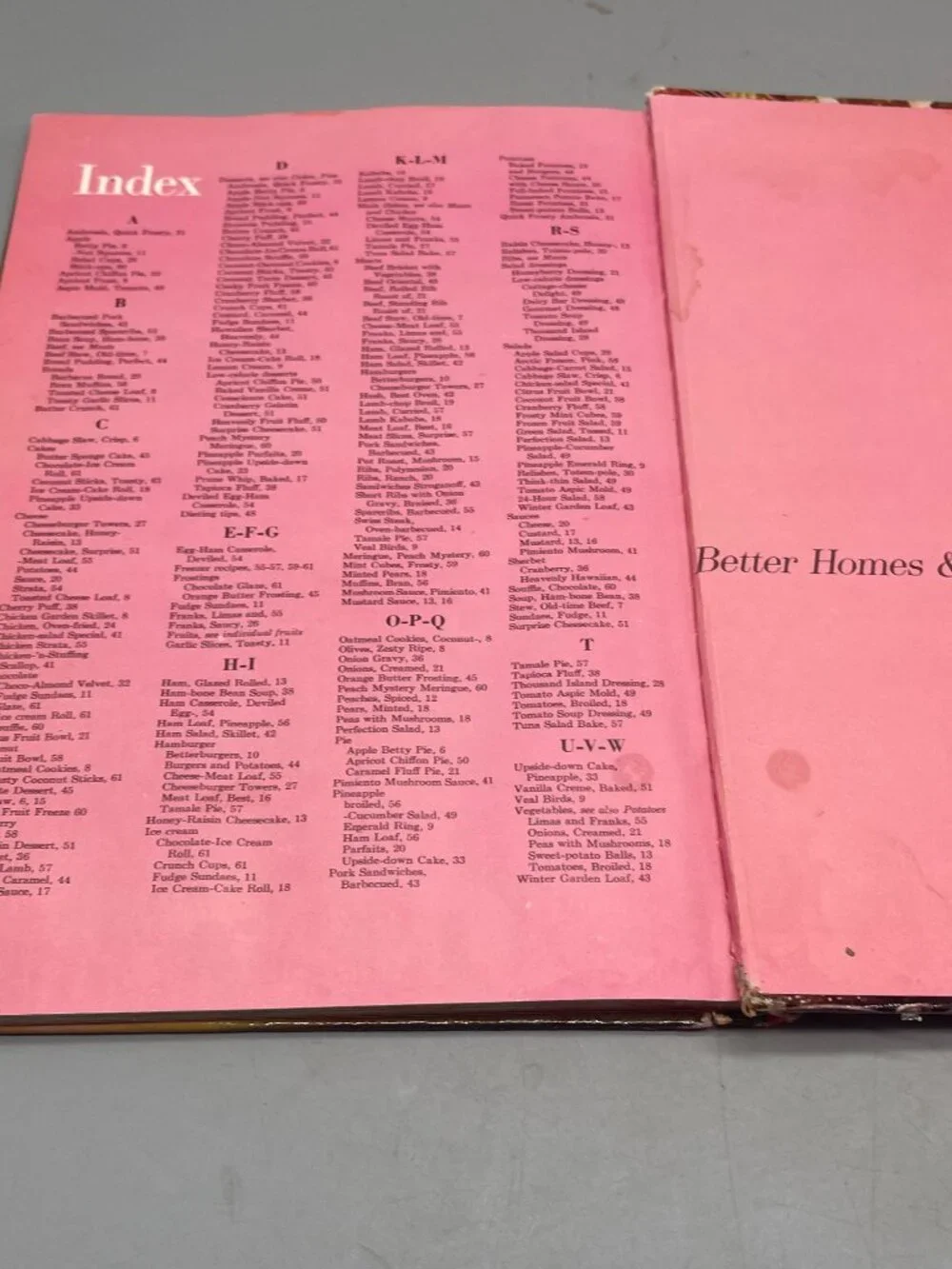 Better Homes & Garden So-Good Meals 1963 Meredith Press Hardcover book READ